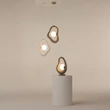 Pendul Maytoni OPUS metal, sticla, alb, opál, G9 - MOD380PL-01W