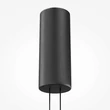 Pendul Maytoni EVOLUTION metal, negru, LED, 9W, 3000K, 350 Lm - MOD396PL-L10BL3K