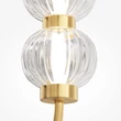 Pendul Maytoni AMULET metal, sticla, auriu, transparent, LED, 3000K, 16W, 700lm - MOD555PL-L11G3K