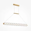 Pendul Maytoni AMULET metal, sticla, auriu, transparent, LED, 3000K, 22W, 1050lm - MOD555PL-L18G3K