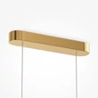 Pendul Maytoni AMULET metal, sticla, auriu, transparent, LED, 3000K, 22W, 1050lm - MOD555PL-L18G3K