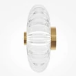 Aplica de perete Maytoni AMULET metal, sticla, auriu, transparent, LED, 8W, 3000K, 360 Lm - MOD555WL-L4G3K