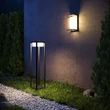 Aplica exterioara Maytoni BAKER STREET metal, sticla, negru, LED, 10W, 3000K, 420 Lm, IP 65 - O021WL-L10B3K