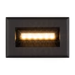 Spot incastrat exterior Maytoni Bosca metal, negru, LED, 3000K, 3W, 250lm, IP65 - O045SL-L3B3K