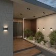 Aplica de perete exterioara Maytoni PULL metal, grafit, LED, 3000K, 5W, 300lm, IP54 - O412WL-L5GF3K