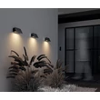 Aplica de perete exterioara Maytoni TRUPP metal, grafit, LED, 3000K, 6W, 300lm, IP54 - O429WL-L6GF3K