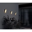 Aplica de perete exterioara Maytoni BRICK metal, plastic, grafit, alb, LED, 3000K, 10W, 1100lm, IP54 - O436WL-L10GF3K1