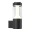 Aplica de perete exterioara Maytoni Koln metal, negru, LED, 4000K, 8W, 450lm, IP54 - O590WL-L8B4K