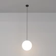 Pendul incastrabil Maytoni LUNA metal, plastic, negru, alb, LED, 3000K, 5W, 310lm - P039PL-5W3K-20INS-B