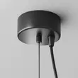 Pendul Maytoni EFIR metal, alb, negru, LED, 3000K, 15W, 1230lm - P089PL-15W3K-W