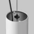 Pendul Maytoni EFIR metal, alb, negru, LED, 3000K, 15W, 1230lm - P089PL-15W3K-W