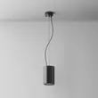 Pendul Maytoni EFIR metal, negru, LED, 3000K, 25W, 2180lm - P089PL-25W3K-B