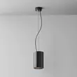 Pendul Maytoni EFIR metal, negru, LED, 3000K, 33W, 2730lm - P089PL-33W3K-B