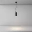 Pendul Maytoni EFIR metal, negru, LED, 3000K, 33W, 2730lm - P089PL-33W3K-B