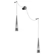 Pendul Maytoni Sintesi metal, sticla, crom, LED, 3000K, 24W, 840lm - P090WL-L24CH3K