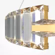 Pendul Maytoni KRONE metal, cristal, auriu, LED, 4000K, 36W, 2400lm - P097PL-L36G4K