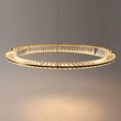 Pendul Maytoni KRONE metal, cristal, alama, transparent, LED, 45W, 3000K, 2925 Lm - P097PL-L45BS3K