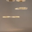 Pendul Maytoni KRONE metal, cristal, alama, transparent, LED, 45W, 3000K, 2925 Lm - P097PL-L45BS3K