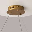 Pendul Maytoni KRONE metal, cristal, alama, transparent, LED, 45W, 3000K, 2925 Lm - P097PL-L45BS3K