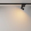 Spot sina monofazata Maytoni ONDA metal, negru, LED, 12W, 2700K, 781 Lm - TR007-1-12W2.7K-B-1