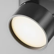 Spot sina monofazata Maytoni ONDA metal, negru, LED, 12W, 3000K, 780 Lm - TR007-1-12W3K-B-1