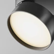 Spot sina monofazata Maytoni ONDA metal, negru, LED, 18W, 3000K, 1370 Lm - TR007-1-18W3K-B-1
