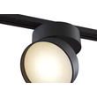 Sursa de lumina pentru sistem cu sina monofazat Maytoni ONDA metal, negru, LED, 3000K, 18W, 1000lm - TR007-1-18W3K-B