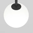 Sursa de lumina pentru sina magnetica Exility Maytoni LUNA metal, sticla, negru, alb, LED, 6W, 2700-6000K, 300Lm - TR038-4-5WTW-DD2-B