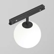 Sursa de lumina pentru sina magnetica Exility Maytoni LUNA metal, sticla, negru, alb, LED, 6W, 2700-6000K, 300Lm - TR038-4-5WTW-DD2-B