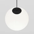 Sursa de lumina pentru sina magnetica Exility Maytoni LUNA metal, sticla, negru, alb, LED, 6W, 2700-6000K, 350Lm - TR039-4-5WTW-DD2-B