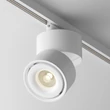 Sursa de lumina pentru sistem cu sina monofazat Maytoni Yin metal, alb, LED, 3000K, 15W, 760lm - TR084-1-15W3K-D-W