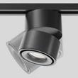 Sursa de lumina pentru sistem cu sina monofazat Maytoni Yin metal, negru, LED, 4000K, 15W, 820lm - TR084-1-15W4K-B