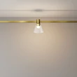 Spot sina magnetica Flarity Maytoni BIANCA metal, sticla, alama, transparent, LED, 3W, 2700K, 60 Lm - TR147-1-3W2.7K-BS-DE