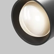 Spot sina magnetica Exility Maytoni LENS metal, negru, LED, 15W, 3000K, 770 Lm - TR217-2-15W3K-B
