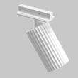 Spot sina monofazata Maytoni CALIPSO metal, alb, GU10 - TR218-1-GU10-W