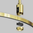 Sina magnetica Maytoni FLARITY metal, alama - TRX154-R-D800-BS