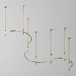 Sina magnetica Maytoni FLARITY metal, alama - TRX154-SR-D650-BS