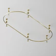 Sina magnetica Maytoni FLARITY metal, alama - TRX154-SR-D800-BS