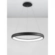 Pendul NovaLuce ALBI metal, plastic, negru, alb, LED, 50W, 3000K, 2500Lm - 8105602-D
