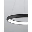 Pendul NovaLuce ALBI metal, plastic, negru, alb, LED, 50W, 3000K, 2500Lm - 8105602-D
