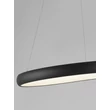 Pendul NovaLuce ALBI metal, plastic, negru, alb, LED, 50W, 3000K, 2500Lm - 8105602-D