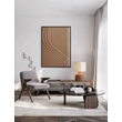 Veioza NovaLuce SEPARE hartie, textil, maro, alb, E27 - NL-9001061