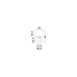 Veioza NovaLuce PLUMAGE ceramic, textil, antracit, alb, E27 - NL-9001069