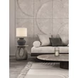 Veioza NovaLuce PLUMAGE ceramic, textil, antracit, alb, E27 - NL-9001069