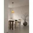 Pendul NovaLuce ELYSIAN metal, lemn, negru, E27 - NL-9001070
