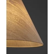 Pendul NovaLuce ELYSIAN metal, lemn, negru, E27 - NL-9001071