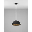 Pendul NovaLuce TALCUM metal, hartie, negru, E27 - NL-9001072