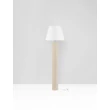 Lampadar NovaLuce BACCO piatra, textil, alb, E27 - NL-9001075