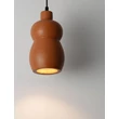 Pendul NovaLuce THEROS metal, ceramic, negrum caramiziu, E27 - NL-9001077