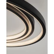 Plafoniera NovaLuce ARBOR metal, acril, negru, alb, LED, 27W, 810lm, 3000K - NL-9001095
